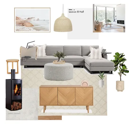 Earthy Australian Living Room Interior Design Mood Board by Hails11 on Style Sourcebook