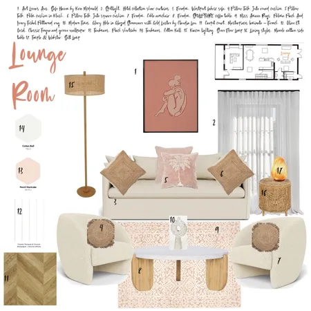 Lounge room sampleboard Interior Design Mood Board by TiffanyApril_Home on Style Sourcebook