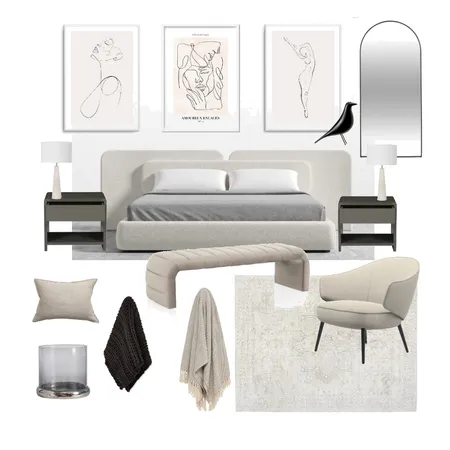 Bedroom Design 2 Interior Design Mood Board by Jody Hardwick on Style Sourcebook