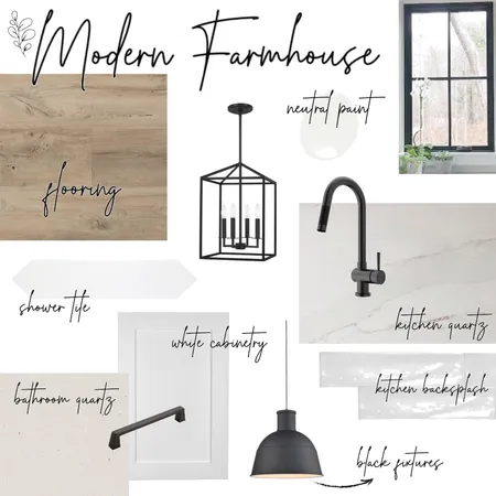 Modern Farmhouse Interior Design Mood Board by KJ on Style Sourcebook