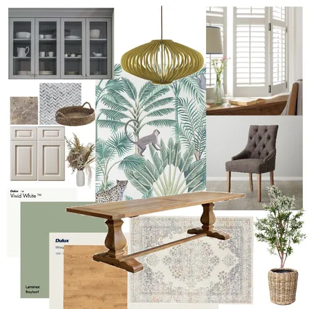 Dining Interior Design Mood Board by Spencer N. Sze on Style Sourcebook