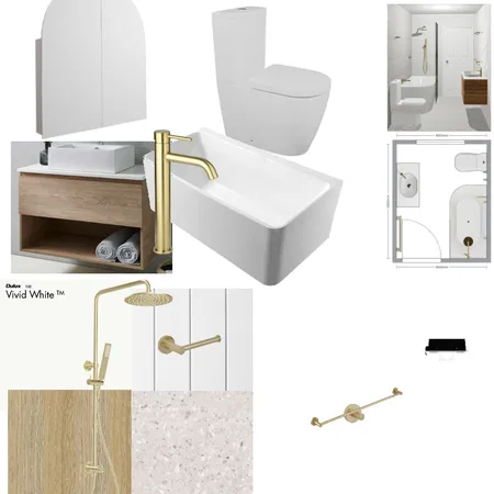 Bathroom Interior Design Mood Board by catherinerwalton@gmail.com on Style Sourcebook