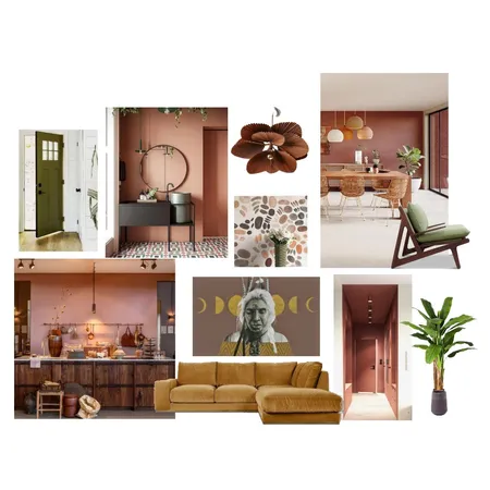 Accented Analogous Interior Design Mood Board by jovitapwilliams on Style Sourcebook