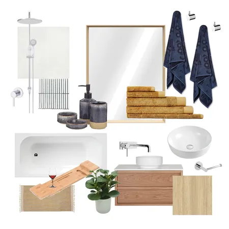 Baranduda main bathroom Interior Design Mood Board by Felicite on Style Sourcebook