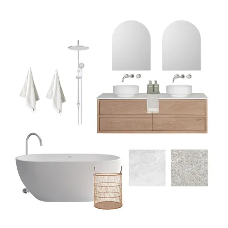 Minimal Bathroom Interior Design Mood Board by Eastside Studios on Style Sourcebook