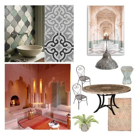 Moroccan Interior Design Mood Board by christinaaskaro on Style Sourcebook