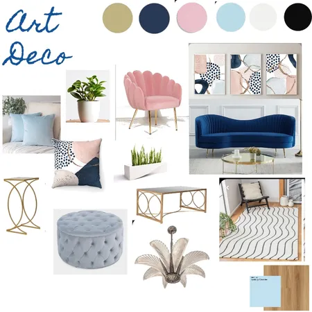 Art Deco Interior Design Mood Board by Kaitlyntrasatti on Style Sourcebook