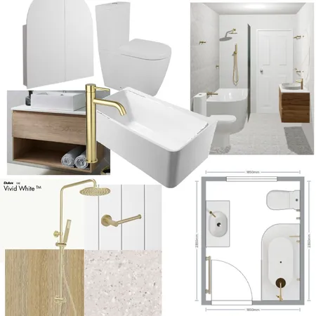 Bathroom Interior Design Mood Board by catherinerwalton@gmail.com on Style Sourcebook