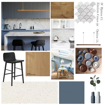 2C Byrnes - Kitchen Concept - Option 1A Interior Design Mood Board by bronteskaines on Style Sourcebook