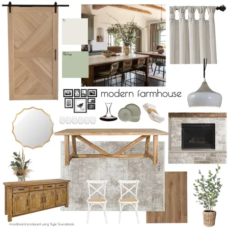 modern farmhouse mood board Interior Design Mood Board by Emma Hurrell Interiors on Style Sourcebook