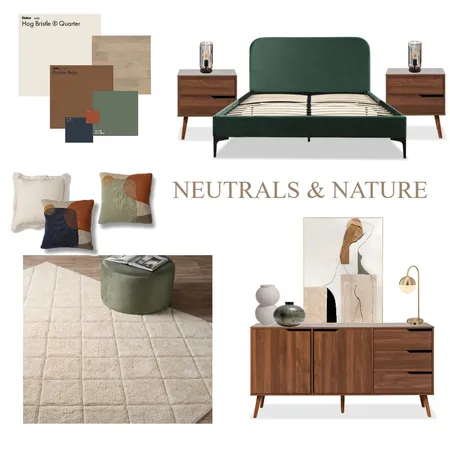 Neutrals & Nature Interior Design Mood Board by Mocka Furniture on Style Sourcebook