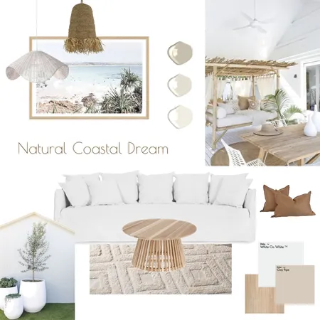 Natural Coastal Dream Interior Design Mood Board by Marie Brown on Style Sourcebook