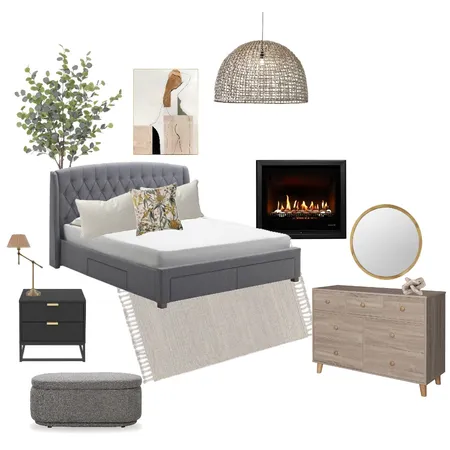 Bedroom 3 Interior Design Mood Board by insidehomedesign on Style Sourcebook