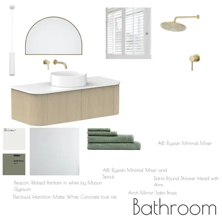 Sample Board Mod 9 Bathroom Interior Design Mood Board by emmakrista on Style Sourcebook