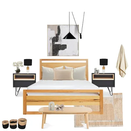 bedroom Interior Design Mood Board by Lumière Decors on Style Sourcebook