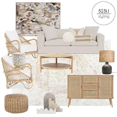 Caramel media room Interior Design Mood Board by Sisu Styling on Style Sourcebook