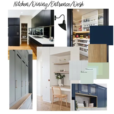 downstairs - Kitchen/Dining/Entrance/Desk Interior Design Mood Board by MichelleC on Style Sourcebook