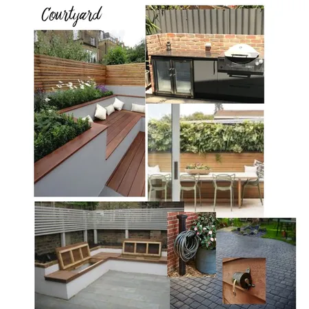 Courtyard Interior Design Mood Board by MichelleC on Style Sourcebook