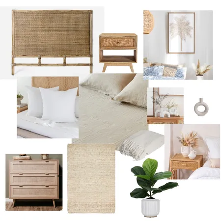 Property Styling Coastal Bedroom Interior Design Mood Board by Cape Hawke Farmhouse on Style Sourcebook