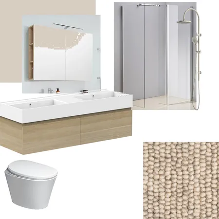 white house tiny bathroom Interior Design Mood Board by bgilliess on Style Sourcebook