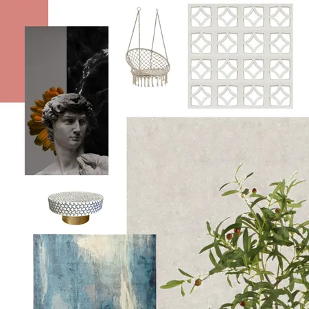 לוח השראה פנטאוס Interior Design Mood Board by ifat zion pour on Style Sourcebook