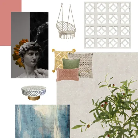 לוח השראה פנטאוס Interior Design Mood Board by ifat zion pour on Style Sourcebook