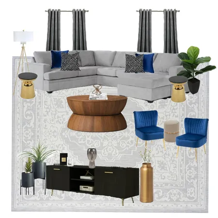 Asubiojo Living Room 1 Interior Design Mood Board by Think Modern on Style Sourcebook