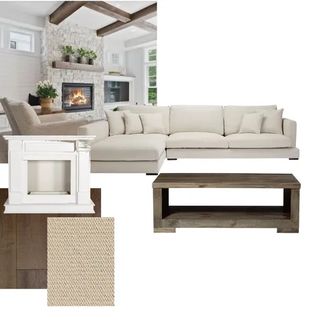 farmhouse living room Interior Design Mood Board by Gomolemo M Interior Designs on Style Sourcebook