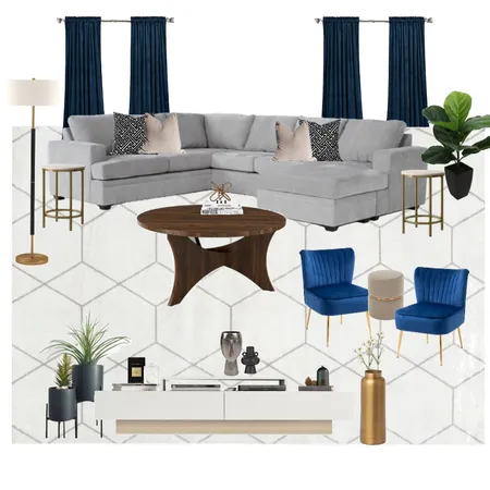 Asubiojo Living Room 3 Interior Design Mood Board by Think Modern on Style Sourcebook