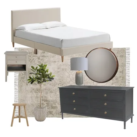 Neutral bedroom Interior Design Mood Board by The Little Home & Design co. on Style Sourcebook