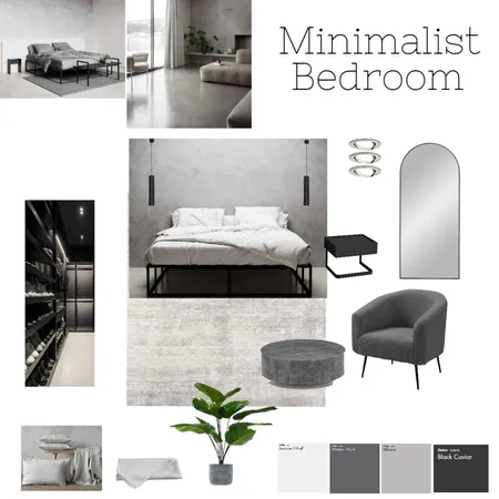 Minimalist Dedroom Interior Design Mood Board by Pryscyla on Style Sourcebook