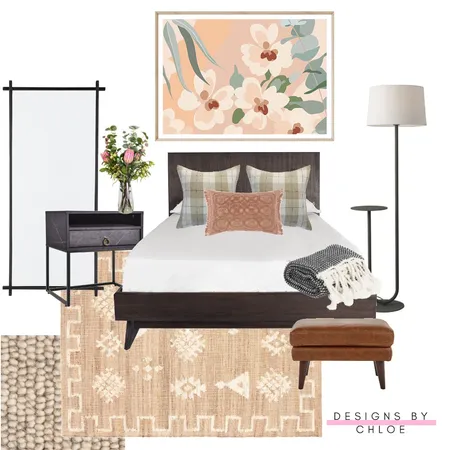 Mixed styles bedroom Interior Design Mood Board by Designs by Chloe on Style Sourcebook