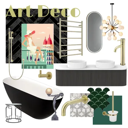 Art Deco Interior Design Mood Board by CSugden on Style Sourcebook
