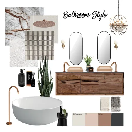 Modern Bathroom Interior Design Mood Board by ALENKA INTERIORS on Style Sourcebook