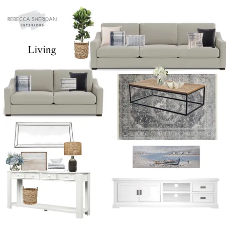 Hutchison Living Interior Design Mood Board by Sheridan Interiors on Style Sourcebook