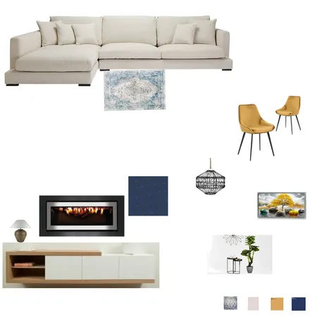 סלון Interior Design Mood Board by רחל on Style Sourcebook