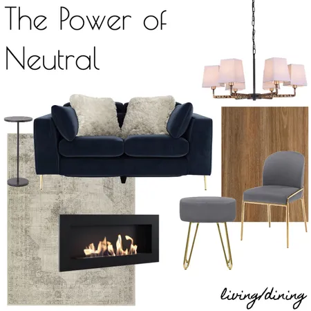 THE POWER OF NEUTRAL - Living Dining Interior Design Mood Board by RLInteriors on Style Sourcebook