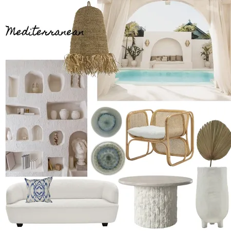 Mediterranean 1 Interior Design Mood Board by Maria Cursaro on Style Sourcebook