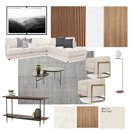 Living 6 Interior Design Mood Board by elane on Style Sourcebook