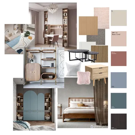 Phòng ngủ Interior Design Mood Board by vivi on Style Sourcebook