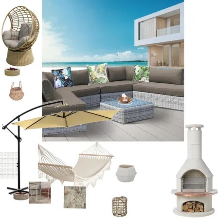 Outdoor setting Interior Design Mood Board by Natalkarusnz on Style Sourcebook