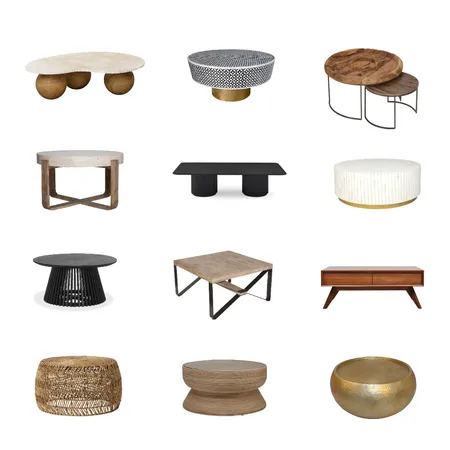 Coffee Tables Interior Design Mood Board by ALI Studio on Style Sourcebook