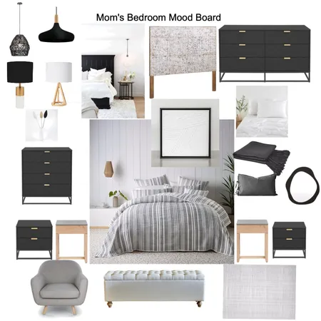 Mom's Bedroom Interior Design Mood Board by HBMonge on Style Sourcebook