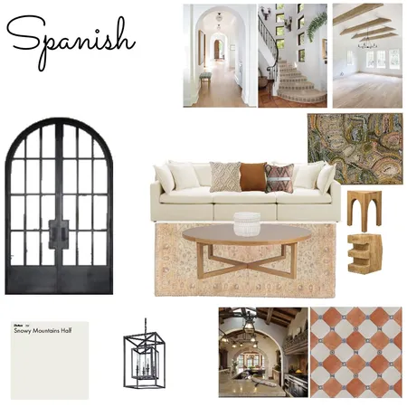 Spanish Interior Design Mood Board by temi on Style Sourcebook