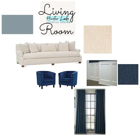 Living Room Interior Design Mood Board by Hunter Locke Designs on Style Sourcebook