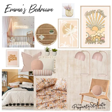 Winona Road Emma's Bed Interior Design Mood Board by The Property Stylists & Co on Style Sourcebook