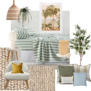 Pillow Talk coastal bedroom Interior Design Mood Board by lilabelle on Style Sourcebook