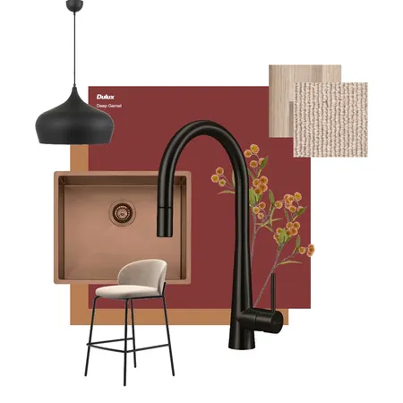 Earthy Kitchen Interior Design Mood Board by Zara Ebony on Style Sourcebook