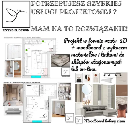 moodboard oferta sprzedaży Interior Design Mood Board by SzczygielDesign on Style Sourcebook