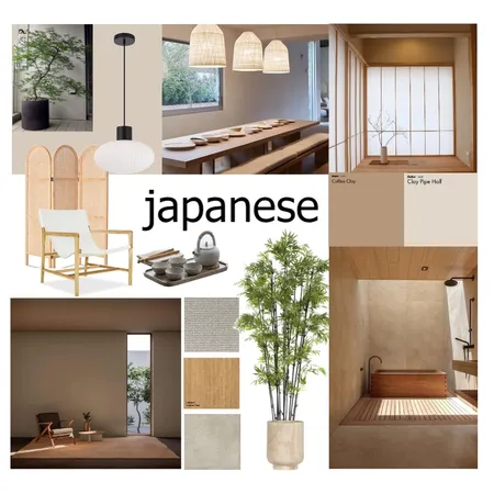 Japanese Interior Design Mood Board by kgoold on Style Sourcebook